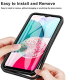 Husa de protectie Techsuit ColorVerse 360 Series compatibil cu Samsung Galaxy A14 5G / A14 4G, Mov