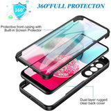 Husa de protectie Techsuit ColorVerse 360 Series compatibil cu Samsung Galaxy A14 5G / A14 4G, Mov