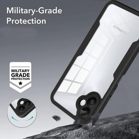 Folie de protectie Techsuit ColorVerse 360 Series + compatibil cu Samsung Galaxy A05, Mov