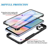 Folie de protectie Techsuit ColorVerse 360 Series + compatibil cu Samsung Galaxy A05, Mov