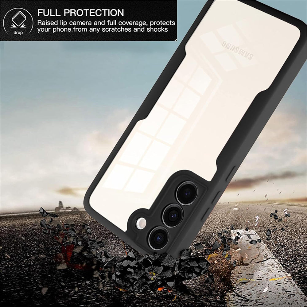 Folie de protectie Techsuit ColorVerse 360 Series + compatibil cu Samsung Galaxy S23 Plus, Mov