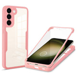 Folie de protectie Techsuit ColorVerse 360 Series + compatibil cu Samsung Galaxy S23 Plus, Roz