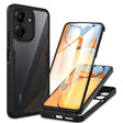 Folie de protectie Techsuit ColorVerse 360 Series + compatibil cu Xiaomi Redmi 13C 4G / Poco C65, Negru