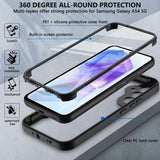 Husa de protectie Techsuit ColorVerse 360 Series compatibil cu Samsung Galaxy A55 5G, Mov