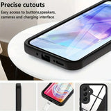 Folie de protectie Techsuit ColorVerse 360 Series + compatibil cu Samsung Galaxy A55 5G, Negru