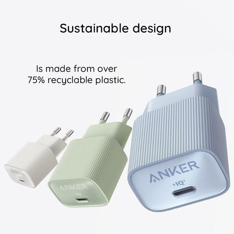Incarcator Anker Nano 4 (A2337G21), Type-C, 30W, PowerIQ 3.0, Alb