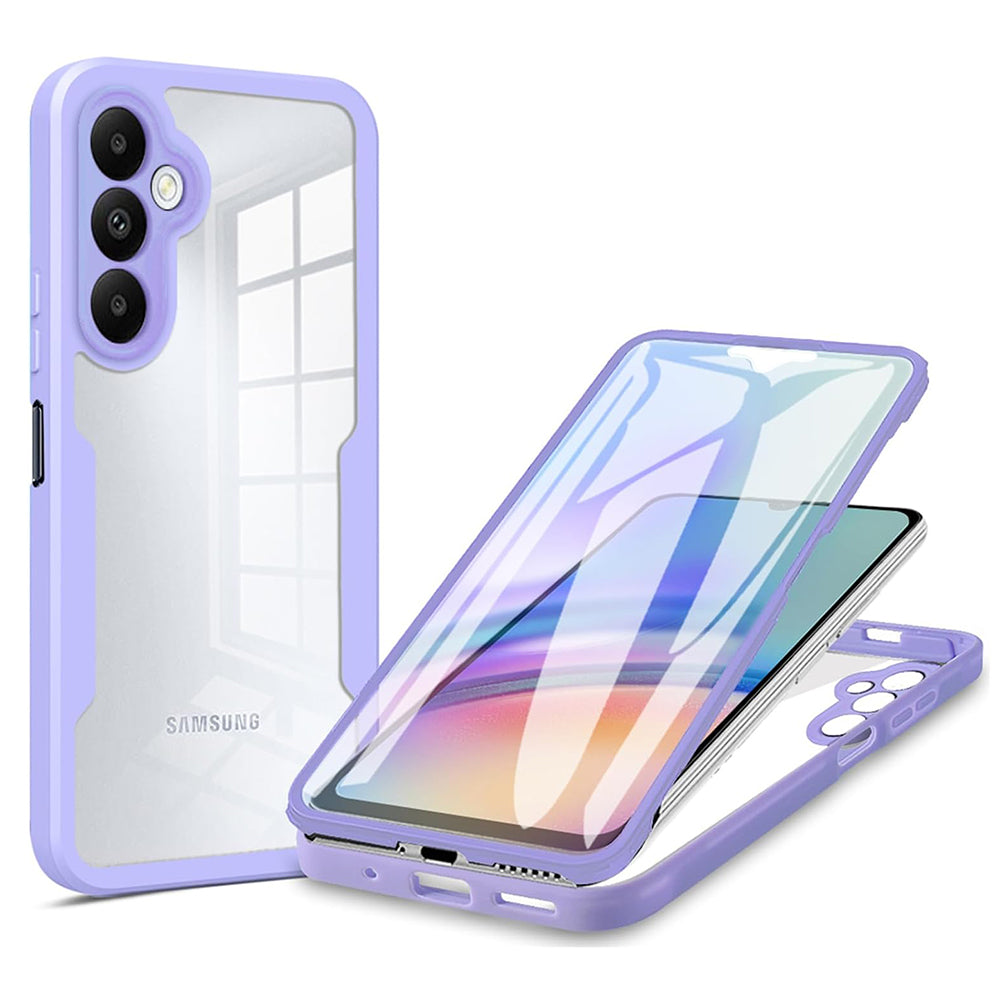 Folie de protectie Techsuit ColorVerse 360 Series + compatibil cu Samsung Galaxy A34 5G, Mov