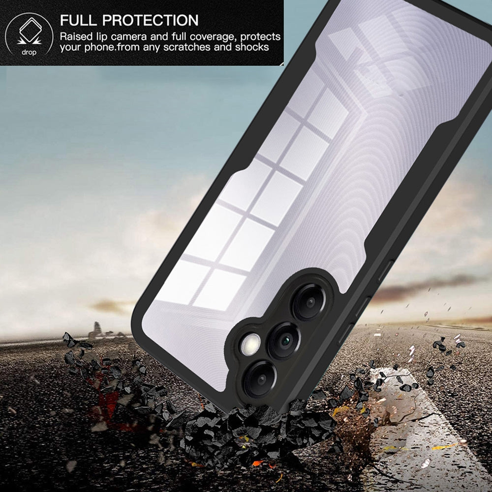 Folie de protectie Techsuit ColorVerse 360 Series + compatibil cu Samsung Galaxy A34 5G, Negru