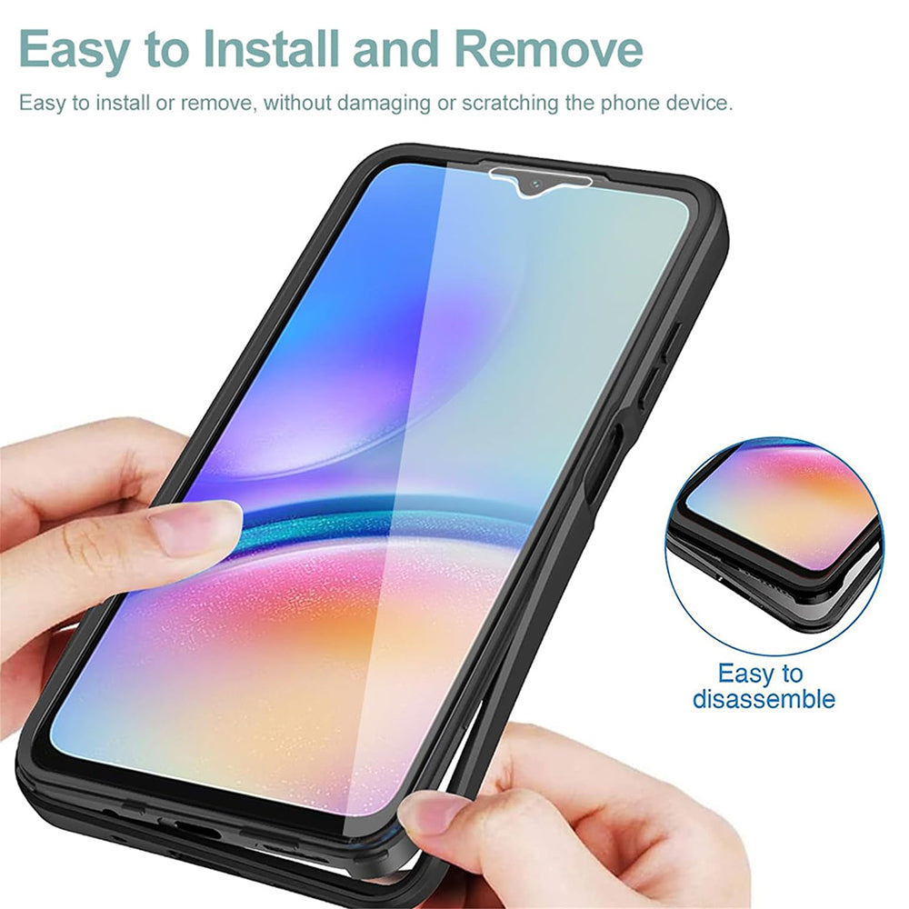 Folie de protectie Techsuit ColorVerse 360 Series + compatibil cu Samsung Galaxy A34 5G, Negru