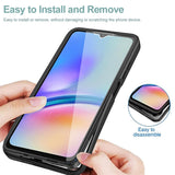 Folie de protectie Techsuit ColorVerse 360 Series + compatibil cu Samsung Galaxy A34 5G, Negru