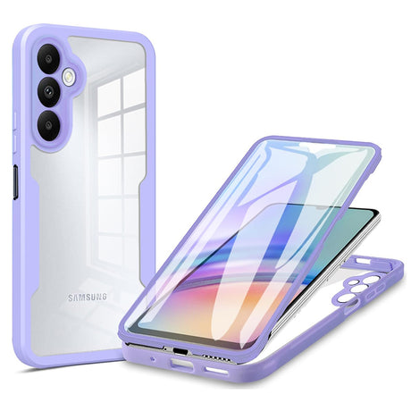 Folie de protectie Techsuit ColorVerse 360 Series + compatibil cu Samsung Galaxy A25 5G, Mov