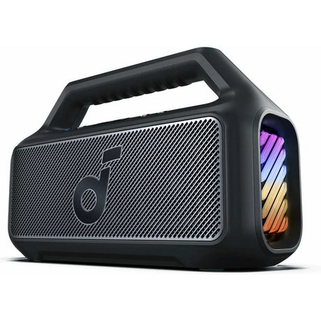 Casti Anker Wireless Speaker Soundcore Boom 2 (A3138011), Bluetooth 5.3, RGB Lights, IPX7, BassUp, Negru
