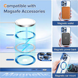 Husa de protectie Techsuit Luxury Crystal MagSafe compatibil cu iPhone 13 Pro, Albastru