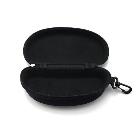 Techsuit Glasses Case (ETFE1), with Zipper, EVA Material, 167 x 76 x 63mm, Negru