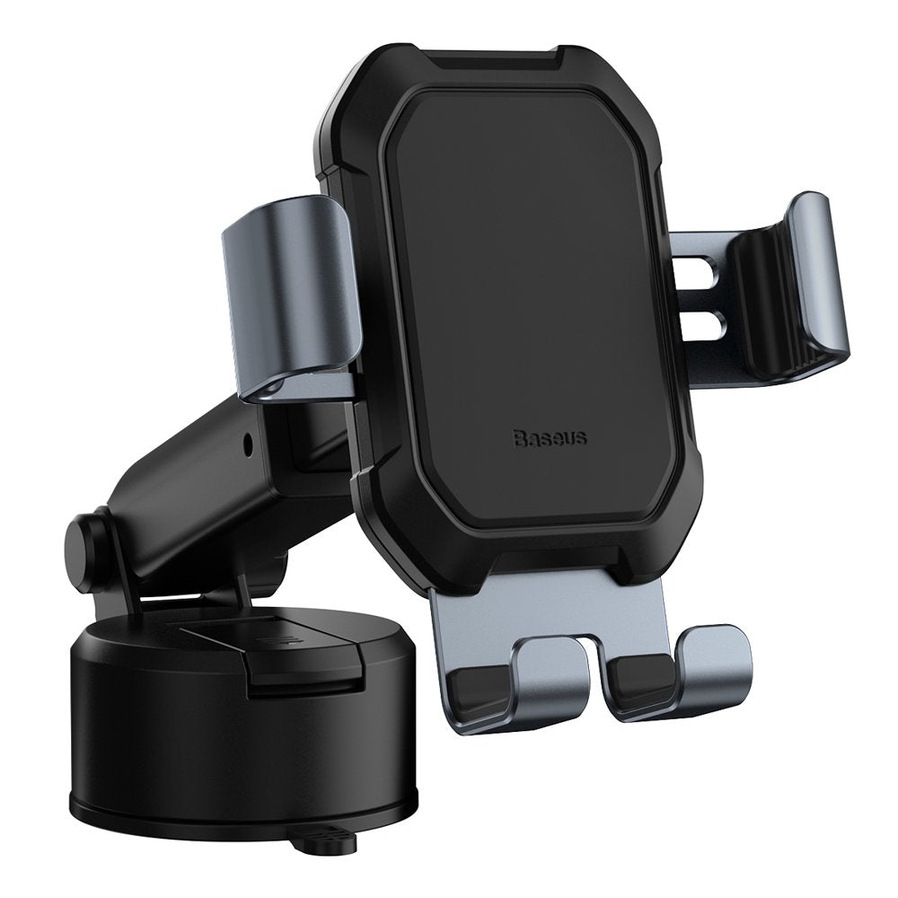 Suport Auto Baseus Tank (SUYL-TK01), Prindere Bord/Parbriz, Negru