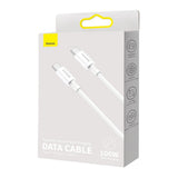 Cablu Baseus Superior Series (CATYS-B02), Type-C, 100W, 1m, Alb