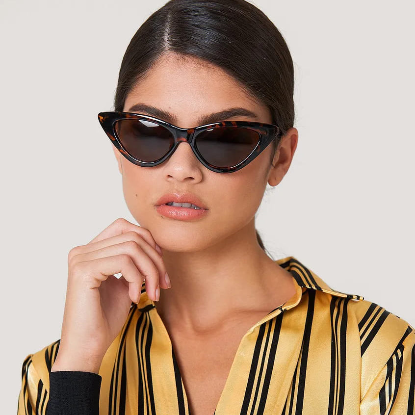 Techsuit Sunglasses (5040), for Women, PC Frame and Lens, Triangular, Maro