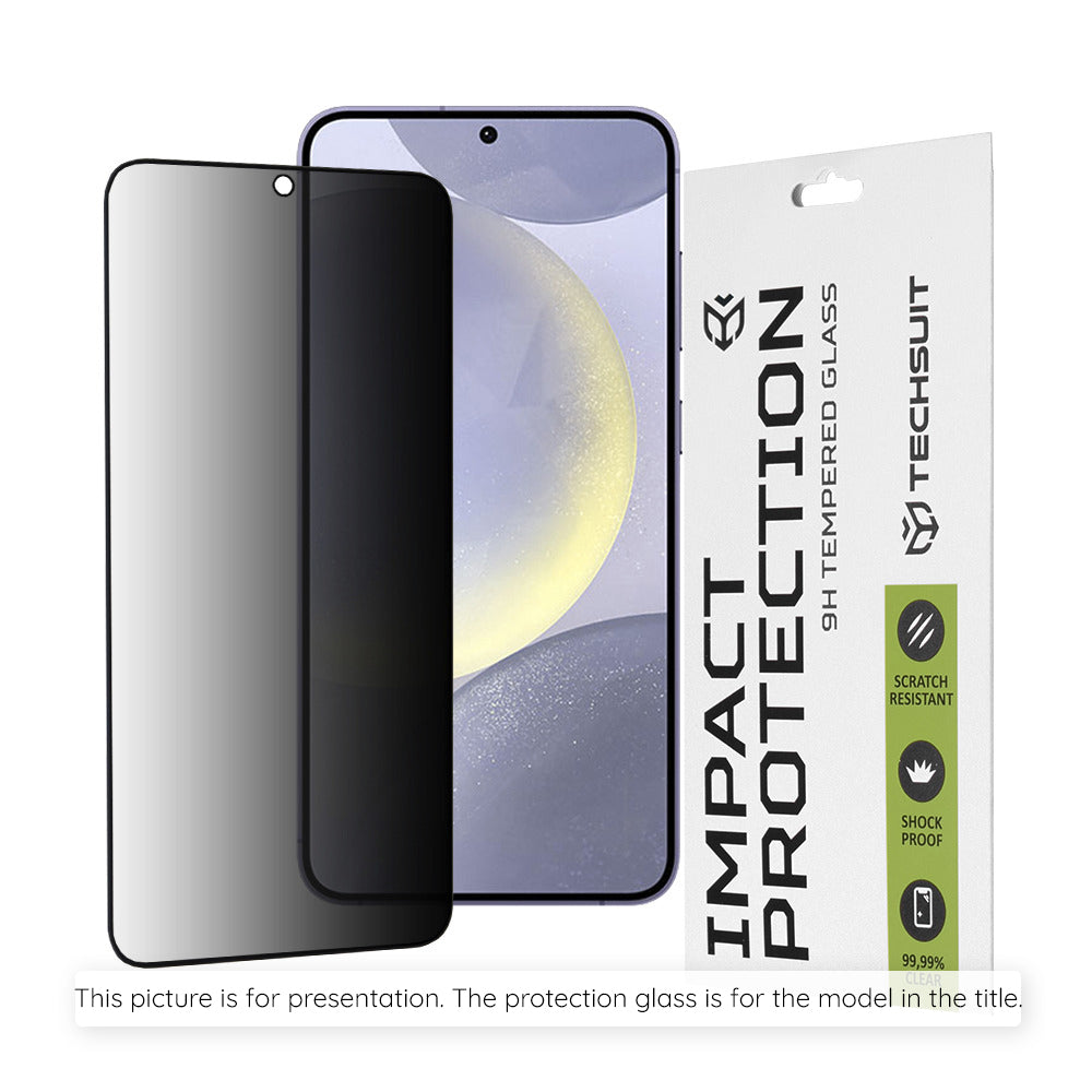 Folie de protectie Techsuit 111D Privacy Full Glue compatibil cu Realme 16 5G, Negru