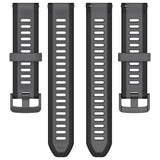 Curea smartwatch Techsuit Watchband 22mm (W053) compatibil cu Huawei Watch GT 2 (46mm)/GT 2 Pro/GT 3 Pro (46mm)/Ultimate, Xiaomi Watch S1, Alb
