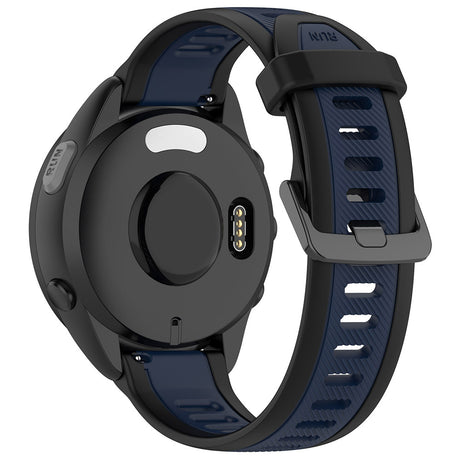 Curea smartwatch Techsuit Watchband 22mm (W053) compatibil cu Huawei Watch GT 2 (46mm)/GT 2 Pro/GT 3 Pro (46mm)/Ultimate, Xiaomi Watch S1, Albastru Inchis