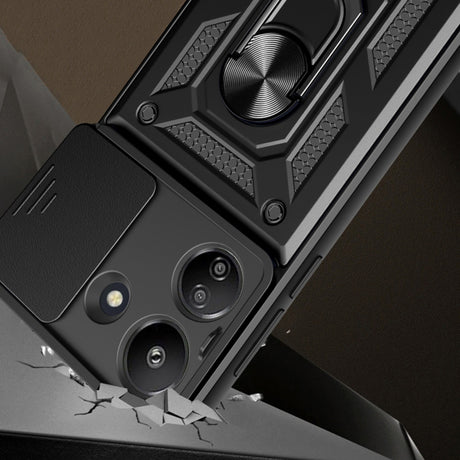 Husa de protectie Techsuit CamShield Series compatibil cu Xiaomi Redmi 13C 5G, Albastru