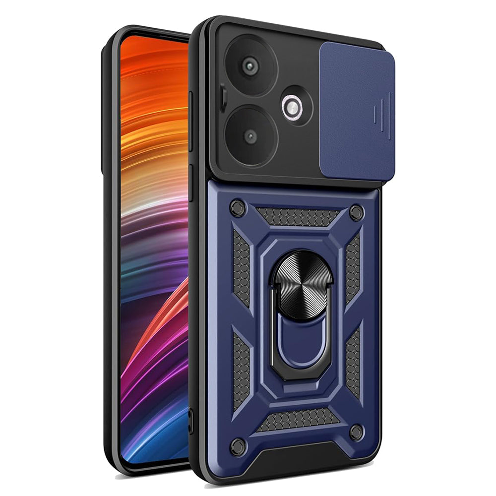 Husa de protectie Techsuit CamShield Series compatibil cu Xiaomi Redmi 13C 5G, Albastru