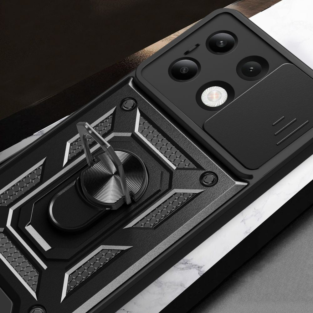 Husa de protectie Techsuit CamShield Series compatibil cu Xiaomi Redmi Note 13 4G, Albastru