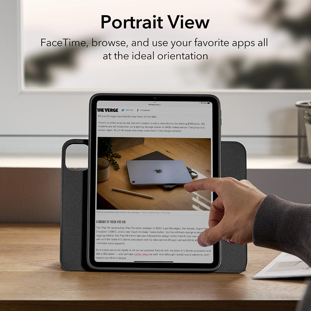 Husa de protectie tableta ESR Shift Magnetic compatibil cu iPad Pro 13 (2024) / iPad Pro 13 (2025), Albastru