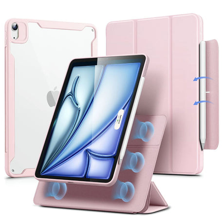 Husa de protectie tableta ESR Rebound Hybrid compatibil cu iPad Air 4 (2020) / Air 5 (2022) / Air 11 (2024) / Air 11 (2025) / Air 11 (2026), Roz