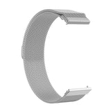 Curea smartwatch Techsuit Watchband 22mm (W009) compatibil cu Samsung Galaxy Watch (46mm)/Watch 3/Gear S3, Huawei Watch GT/GT 2/GT 3 (46mm), Argintiu