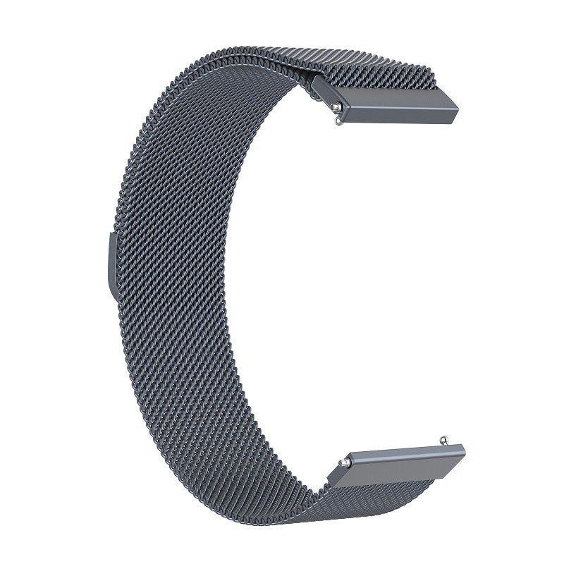 Curea smartwatch Techsuit Watchband 22mm (W009) compatibil cu Samsung Galaxy Watch (46mm)/Watch 3/Gear S3, Huawei Watch GT/GT 2/GT 3 (46mm), Albastru