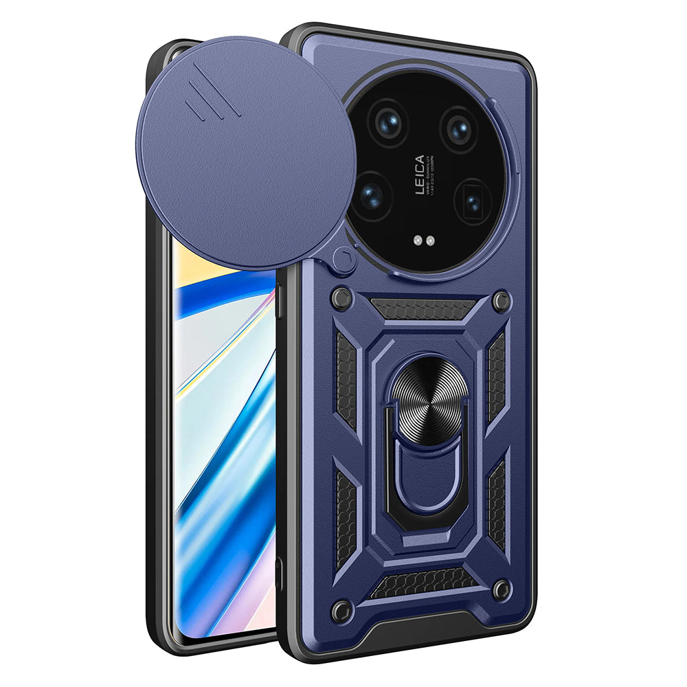 Husa de protectie Techsuit CamShield Series compatibil cu Xiaomi 14 Ultra, Albastru
