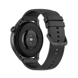 Curea smartwatch Techsuit Watchband 22mm (W001) compatibil cu Samsung Galaxy Watch (46mm)/Watch 3/Gear S3, Huawei Watch GT/GT 2/GT 3 (46mm), Negru