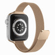 Curea smartwatch Techsuit Watchband (W034) compatibil cu Apple Watch 1/2/3/4/5/6/7/8/9/10/11/SE/SE 2/SE 3 (38/40/41/42mm), Auriu
