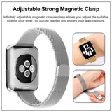 Curea smartwatch Techsuit Watchband (W034) compatibil cu Apple Watch 1/2/3/4/5/6/7/8/9/10/11/SE/SE 2/SE 3 (38/40/41/42mm), Auriu