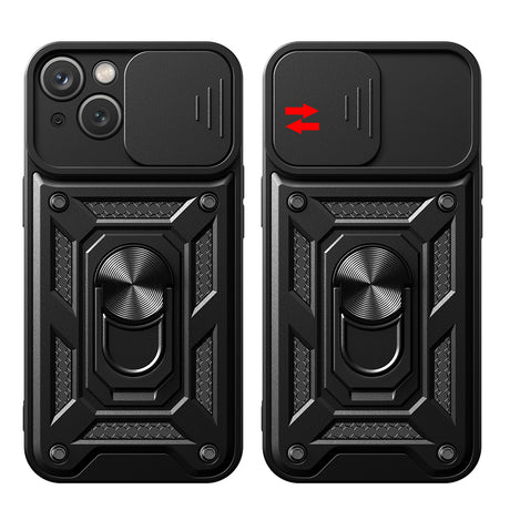 Husa de protectie Techsuit CamShield Series compatibil cu iPhone 15 Plus, Albastru