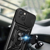 Husa de protectie Techsuit CamShield Series compatibil cu iPhone 15 Plus, Albastru