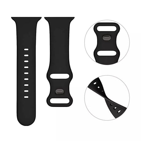 Curea smartwatch Techsuit Watchband (W031) compatibil cu Apple Watch 1/2/3/4/5/6/7/8/9/10/11/SE/SE 2/SE 3/Ultra/2/3 (42/44/45/46/49mm), Roz Deschis