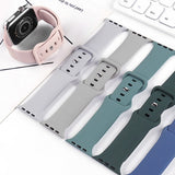 Curea smartwatch Techsuit Watchband (W031) compatibil cu Apple Watch 1/2/3/4/5/6/7/8/9/10/11/SE/SE 2/SE 3/Ultra/2/3 (42/44/45/46/49mm), Gri