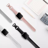 Curea smartwatch Techsuit Watchband (W031) compatibil cu Apple Watch 1/2/3/4/5/6/7/8/9/10/11/SE/SE 2/SE 3/Ultra/2/3 (42/44/45/46/49mm), Gri