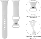 Curea smartwatch Techsuit Watchband (W031) compatibil cu Apple Watch 1/2/3/4/5/6/7/8/9/10/11/SE/SE 2/SE 3/Ultra/2/3 (42/44/45/46/49mm), Gri