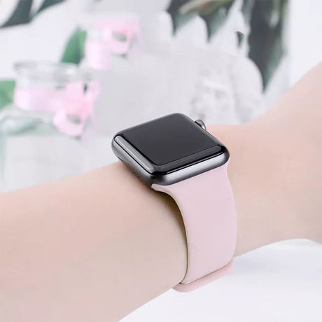 Curea smartwatch Techsuit Watchband (W031) compatibil cu Apple Watch 1/2/3/4/5/6/7/8/9/10/11/SE/SE 2/SE 3 (38/40/41/42mm), Mov