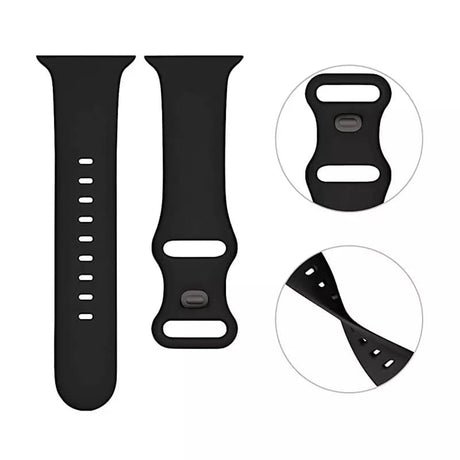 Curea smartwatch Techsuit Watchband (W031) compatibil cu Apple Watch 1/2/3/4/5/6/7/8/9/10/11/SE/SE 2/SE 3 (38/40/41/42mm), Mov