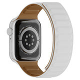 Curea smartwatch Techsuit Watchband (W035) compatibil cu Apple Watch 1/2/3/4/5/6/7/8/9/10/11/SE/SE 2/SE 3/Ultra/2/3 (42/44/45/46/49mm), Alb