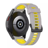 Curea smartwatch Techsuit Watchband 20mm (W002) compatibil cu Samsung Galaxy Watch 4/5/Active 2, Huawei Watch GT 3 (42mm)/GT 3 Pro (43mm), Gri