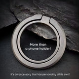 Suport Techsuit MagSafe Phone Ring (MPR3), Round Shape, Aluminium Alloy, 3M, Alb