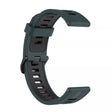 Curea smartwatch Techsuit Watchband 22mm (W002) compatibil cu Huawei Watch GT 2 (46mm)/GT 2 Pro/GT 3 Pro (46mm)/Ultimate, Xiaomi Watch S1, Verde