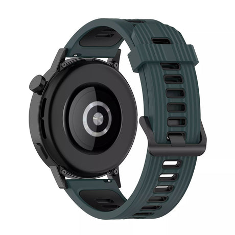 Curea smartwatch Techsuit Watchband 22mm (W002) compatibil cu Huawei Watch GT 2 (46mm)/GT 2 Pro/GT 3 Pro (46mm)/Ultimate, Xiaomi Watch S1, Verde