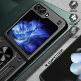 Husa de protectie Techsuit CamShield Series compatibil cu Samsung Galaxy Z Flip6 / Flip7 FE, Negru