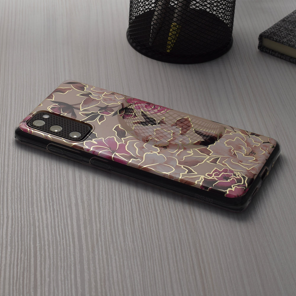 Husa de protectie Techsuit Marble Series compatibil cu iPhone 13 Pro Max, Mary Berry Nude